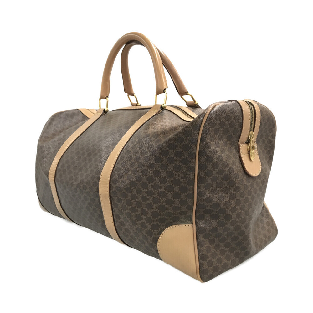 Celine Macadam Bag Boston Tan Shoulder